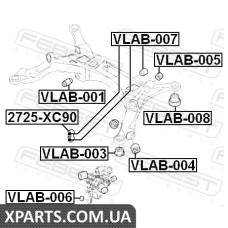САЙЛЕНБЛОК ЗАДНЬОЇ БАЛКИ VOLVO XC90 2003- FEBEST VLAB007