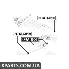 САЙЛЕНБЛОК ЗАДНЬОГО ПОДОВЖНОГО РИЧАГУ FEBEST CHAB019