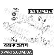 САЙЛЕНБЛОК ЗАДНЬОЇ ПОДУШКИ ДВИГУНА HYUNDAI ACCENT (MC) 2006-2010 FEBEST KMBRIOMTR