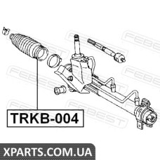 ПИЛЬНИК РУЛЬОВОЇ РІЙКИ TOYOTA COROLLA/FIELDER CE121/NZE12#/ZZE12# 2000-2006 FEBEST TRKB004