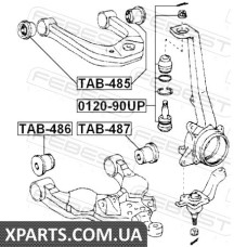 САЙЛЕНБЛОК ПЕРЕДНЕГО ВЕРХНЕГО РЫЧАГА TOYOTA HILUX GGN15/GGN25 2005- FEBEST TAB485