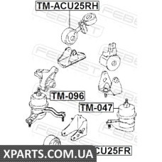 ПОДУШКА ДВИГУНА ПРАВА TOYOTA KLUGER L/V ACU25/MCU25 4WD 2000-2007 FEBEST TMACU25RH