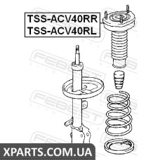 Опора заднього амортизатора ліва (TOYOTA CAMRY ACV40/GSV40 2006-) FEBEST FEBEST TSSACV40RL