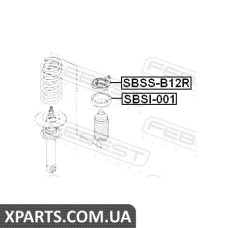 Опора заднього амортизатора SUBARU LEGACY B12 1998-2003 FEBEST SBSSB12R