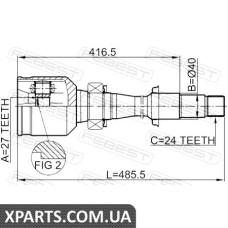 ШРУС ВНУТРІШНІЙ ПРАВИЙ 27X40X24 TOYOTA CAMRY ACV3#/MCV3# 2001-2006 FEBEST 0111MCV30RH