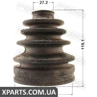 ПИЛЬНИК ШРУС ВНУТРІШНІЙ TOYOTA LAND CRUISER 100 HDJ101/UZJ100 1998-2007 FEBEST 01152UZFE
