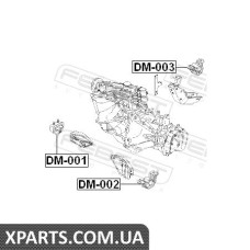 ПОДУШКА ДВИГУНА ПРАВА CHEVROLET LANOS (T100) 1997-2002 FEBEST DM001