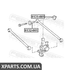 ГАЙКА З ЕКСЦЕНТРИКОМ TOYOTA KLUGER L/V ACU25/MCU25 4WD 2000-2007 FEBEST 0131001