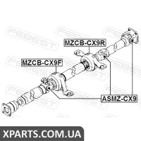ХРИСТОВИНА КАРДАНОГО ВАЛУ 24X64 FEBEST ASMZCX9