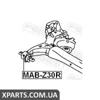 САЙЛЕНБЛОК ЗАДНЕЙ БАЛКИ MITSUBISHI COLT Z32A/Z34A/Z36A/Z37A/Z38A/Z39A 2004- FEBEST MABZ30R