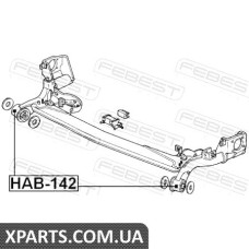 САЙЛЕНБЛОК ЗАДНІЙ ПІДВІСКИ HONDA JAZZ/FIT GD# 2002-2008 FEBEST HAB142