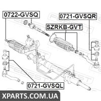 ПЫЛЬНИК РУЛЕВОЙ РЕЙКИ SUZUKI GRAND VITARA/ESCUDO SQ416/SQ420/SQ625 1998-2006 FEBEST SZRKBGVT