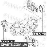 САЙЛЕНБЛОК ЗАДНЬОГО ДИФЕРЕНЦІАЛУ TOYOTA RAV4 ACA3#/GSA3# 2005-2013 FEBEST TAB341