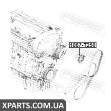 РОЛИК НАТЯЖКОЇ FEBEST 1087T250