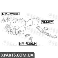 ПОДУШКА ДВИГУНА ПРАВА NISSAN TERRANO II R20 1993-2006 FEBEST NMR20RH
