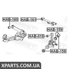 САЙЛЕНБЛОК ЗАДНЬОЇ ЦАПФИ FEBEST HAB159