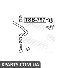 ВТУЛКА ПЕРЕДНЬОГО СТАБІЛІЗАТОРА D27.5 (TOYOTA LAND CRUISER 100 HDJ101/UZJ100 1998-2007) FEBEST FEBEST TSB797