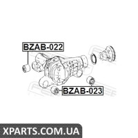 САЙЛЕНБЛОК ОПОРИ ДИФЕРЕНЦІАЛУ MERCEDES BENZ ML-CLASS 164 2004-2011 FEBEST BZAB023