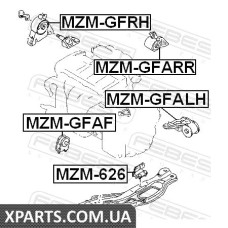 ПОДУШКА ДВИГУНА ПРАВА MAZDA 626 GF 1997-2002 FEBEST MZMGFRH