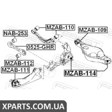 САЙЛЕНБЛОК ЗАДНІЙ ПІДВІСКИ MAZDA 6 WAGON GY 2002-2008 FEBEST MZAB112