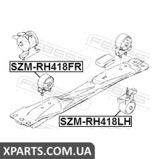 ПОДУШКА ДВИГУНА ПЕРЕДНЯ SUZUKI LIANA RH413/RH416/RH418 2001-2008 FEBEST SZMRH418FR