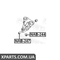 САЙЛЕНБЛОК ЗАДНЬОЇ ЦАПФИ NISSAN TEANA J31 2003-2008 FEBEST NAB247