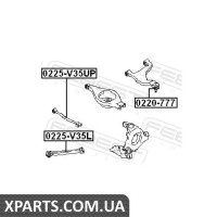 Опора кульова заднього верхнього важеля INFINITI G35 (V35) 2002-2007 FEBEST 0220777