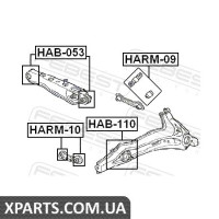 РЕМКОМПЛЕКТ САЙЛЕНБЛОКІВ ТЯГИ (HONDA CR-V RD1/RD2 1997-2001) FEBEST FEBEST HARM10
