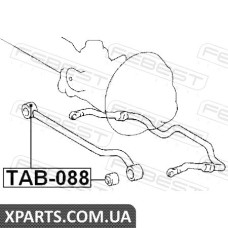 САЙЛЕНБЛОК ПЕРЕДНІЙ ПОПЕРЕЧНОЇ ТЯГИ TOYOTA LAND CRUISER 100 HDJ101/UZJ100 1998-2007 FEBEST TAB088