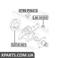 ПОДШИПНИК КУЛАКА ПОВОРОТНОГО РОЛИКОВЫЙ 15X42X11X15 SUZUKI JIMNY SN413 1998- FEBEST LM30302