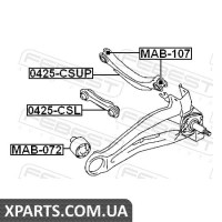 ТЯГА ЗАДНЯ ПОПЕРЕЧНА НИЖНЯ MITSUBISHI LANCER CS 2000-2009 FEBEST 0425CSL