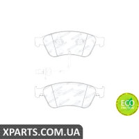 Колодки дискові гальмові, к-кт. FERODO FDB1832