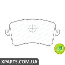 Колодки дискові гальмові, к-кт. FERODO FDB4050