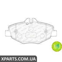 Колодки дискові гальмові, к-кт. FERODO FDB1414