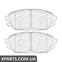 Гальмiвнi колодки, к-кт. Ferodo FDB4889