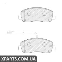 Колодки дискові гальмові, к-кт. FERODO FVR4347