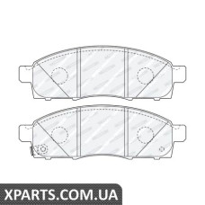 Колодки дискові гальмові, к-кт. FERODO FVR4415