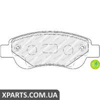 Колодки дискові гальмові, к-кт. FERODO FDB1790