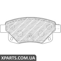 Колодки дискові гальмові, к-кт. FERODO FVR1930
