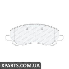 Колодки дискові гальмові, к-кт. FERODO FDB4388