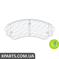 Колодки дискові гальмові, к-кт. FERODO FDB1603
