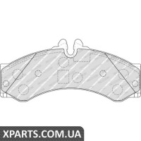 Колодки дискові гальмові, к-кт. FERODO FVR1879