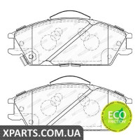 Колодки дискові гальмові, к-кт. FERODO FDB4076
