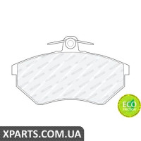 Колодки дискові гальмові, к-кт. FERODO FDB775
