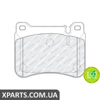 Колодки тормозные дисковые, к-кт. FERODO FDB1907
