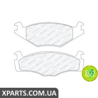 Колодки дискові гальмові, к-кт. FERODO FDB419