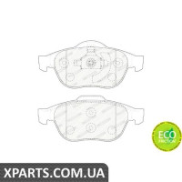 Колодки дискові гальмові, к-кт. FERODO FDB1541