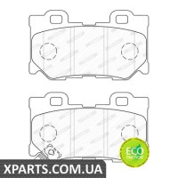 Колодки дискові гальмові, к-кт. FERODO FDB4312