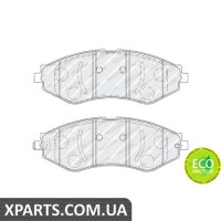 Колодки дискові гальмові, к-кт. FERODO FDB1905