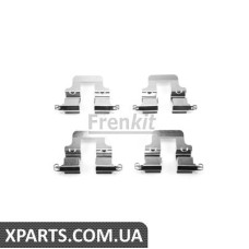 Планка суппорта заднего прижимная к-кт Audi A4/A5/A6/A7/Q7 07Lucas Frenkit 901766
